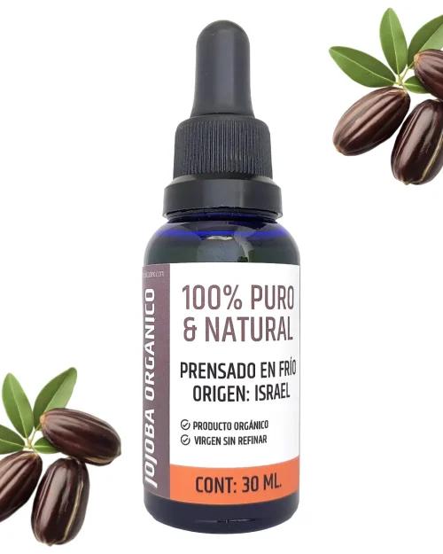 Aceite Jojoba Orgánico x 30 ml.