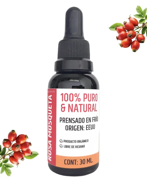 Aceite Rosa Mosqueta Orgánico x 30 ml.