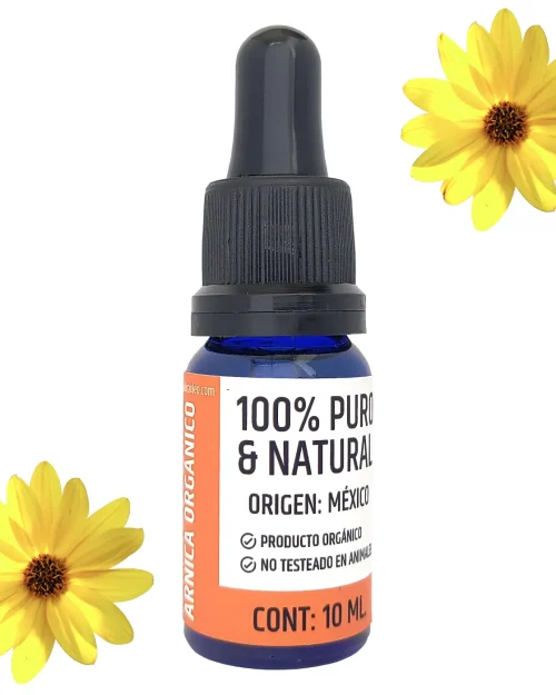 Aceite Árnica Orgánico México x 10 ml.