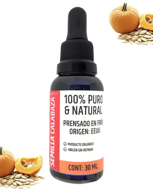 Aceite Semilla Calabaza Orgánico x 30 ml.